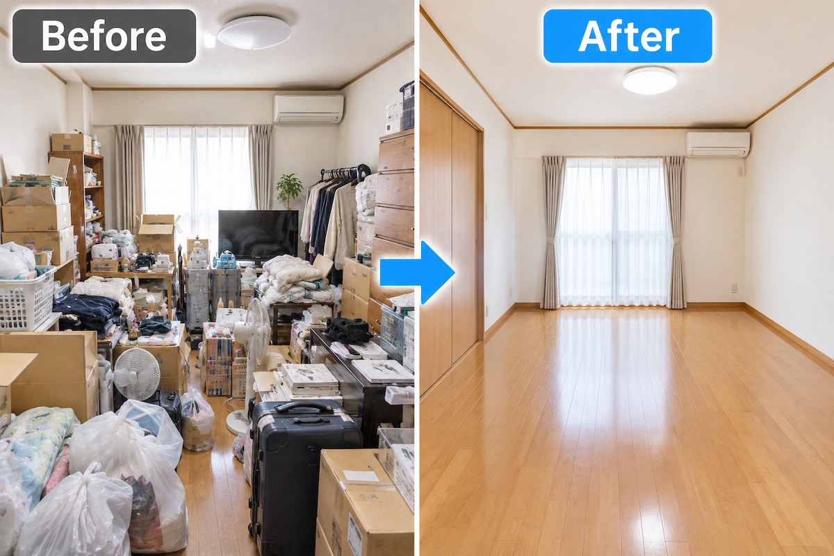部屋の汚さと精神状態の悪循環を断つためにできること