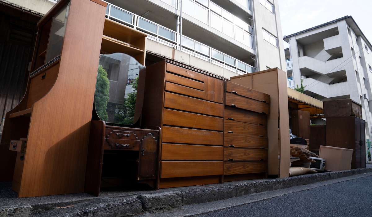 婚礼タンスを処分するときの注意点